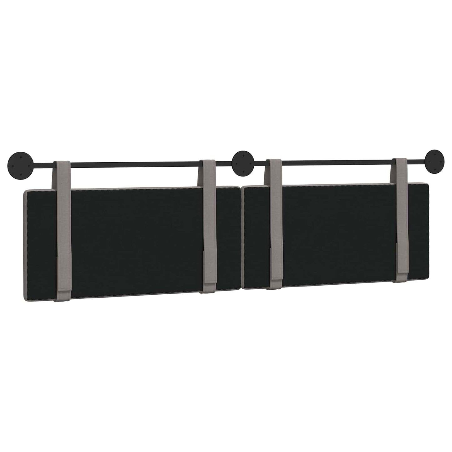 Hangend Hoofdeinde Wandgemonteerd Taupe 170 x 55 x 5 cm Stof