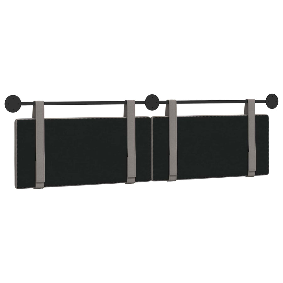 Hangend Hoofdeinde Wandgemonteerd Taupe 170 x 55 x 5 cm Stof