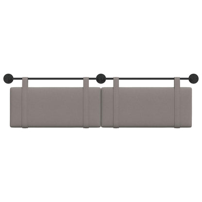 Hangend Hoofdeinde Wandgemonteerd Taupe 170 x 55 x 5 cm Stof