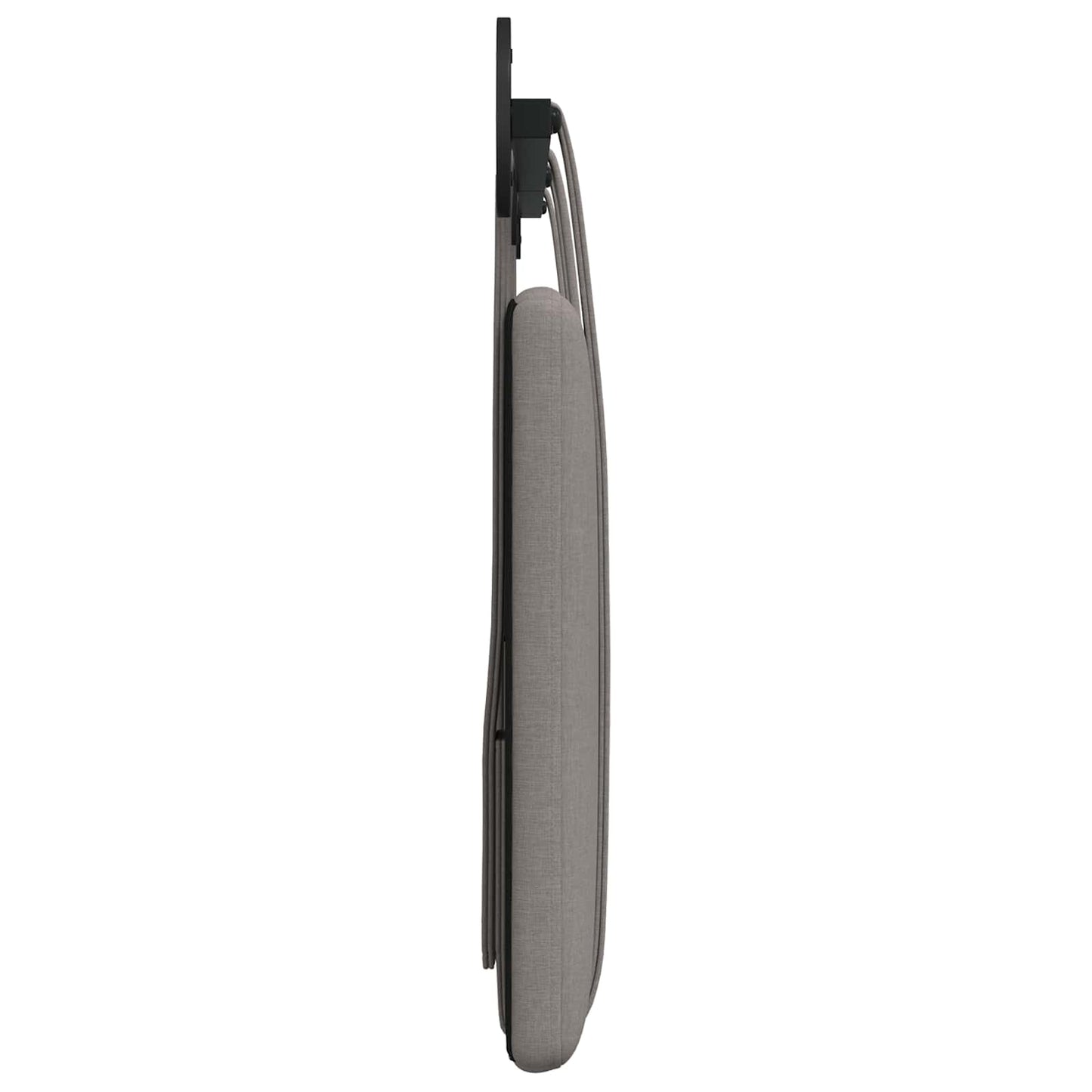 Hangend Hoofdeinde Wandgemonteerd Taupe 170 x 55 x 5 cm Stof