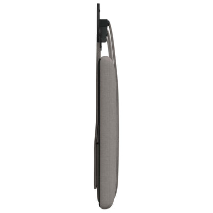 Hangend Hoofdeinde Wandgemonteerd Taupe 170 x 55 x 5 cm Stof