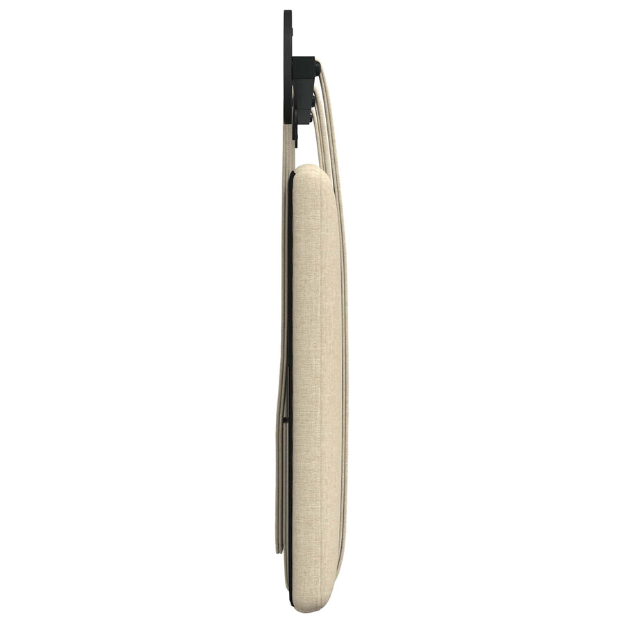 Hangend Hoofdeinde Wandgemonteerd Crème 170 x 55 x 5 cm Stof