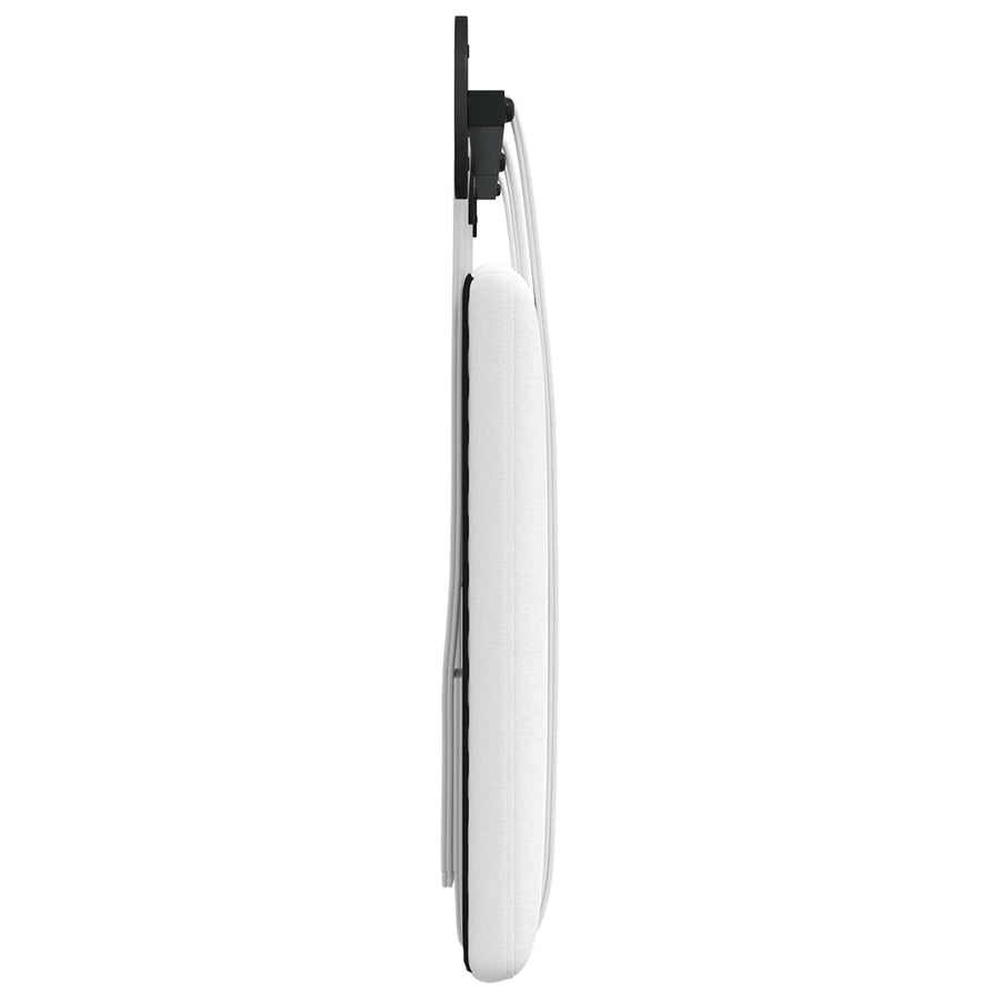Hangend Hoofdeinde Wandgemonteerd Wit 170 x 55 x 5 cm Stof