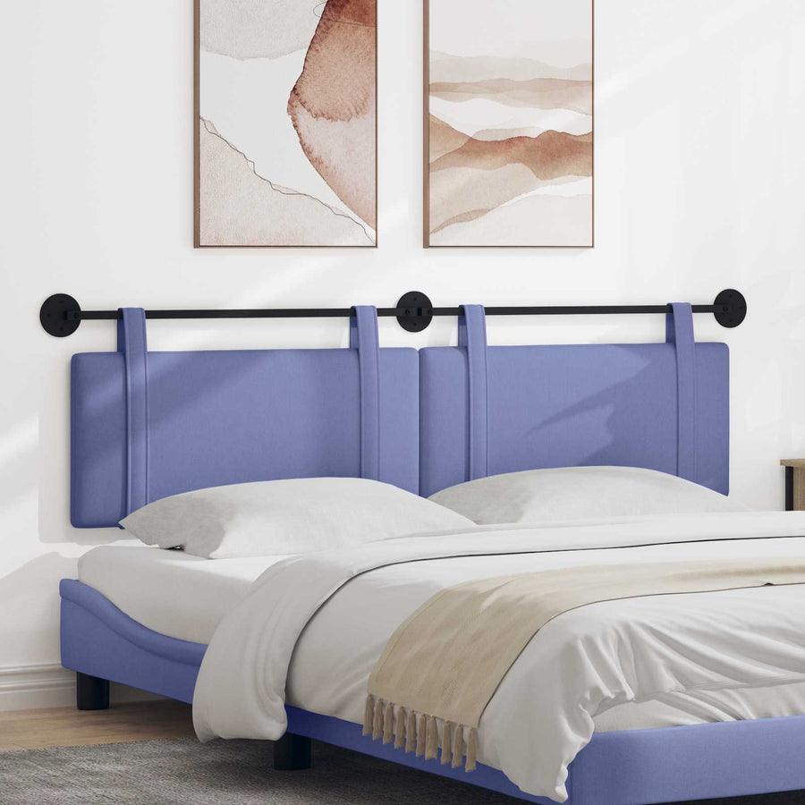 Hangend Hoofdeinde Effen Jeans Blauw 170 x 55 x 5 cm Stof
