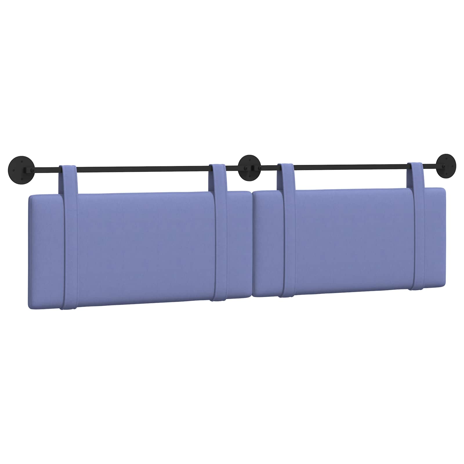 Hangend Hoofdeinde Effen Jeans Blauw 170 x 55 x 5 cm Stof