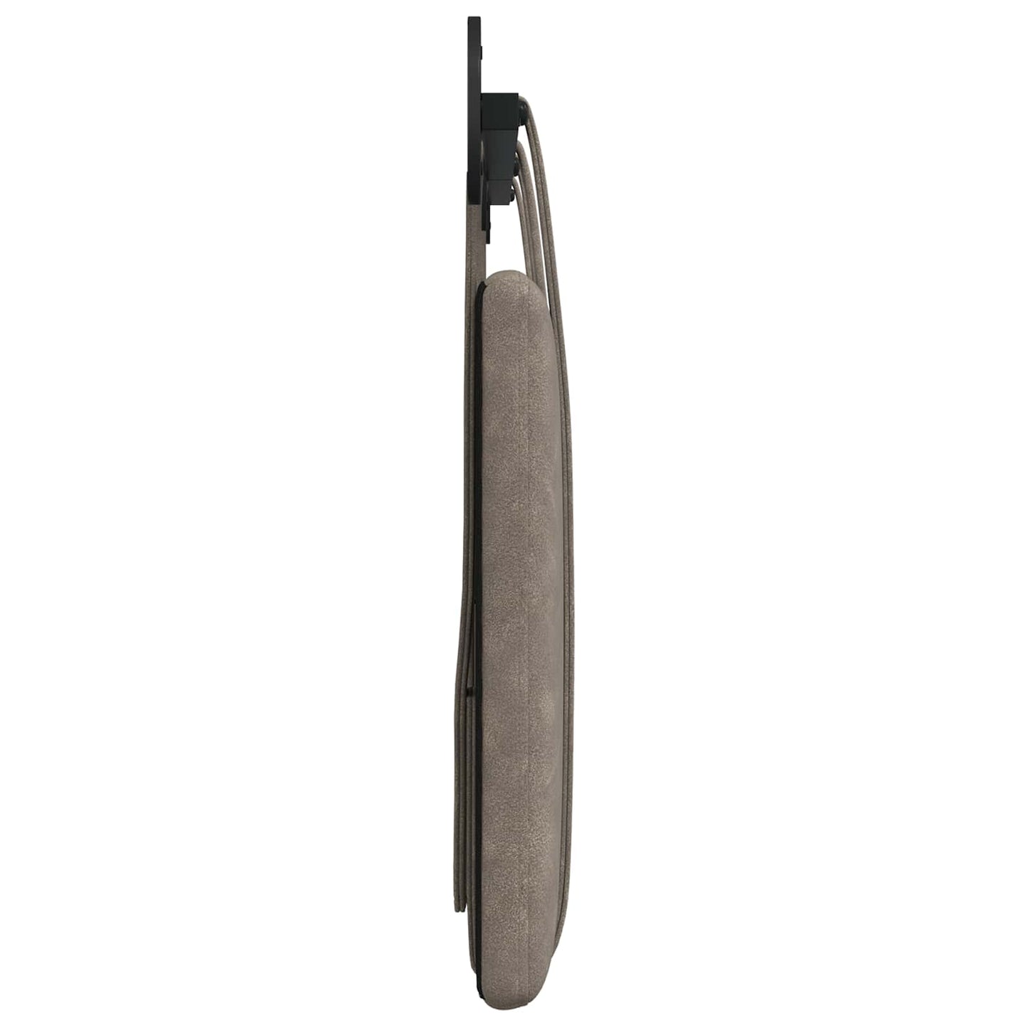 Hangend Hoofdeinde Effen Grijs 170 x 55 x 5 cm Antiek PU