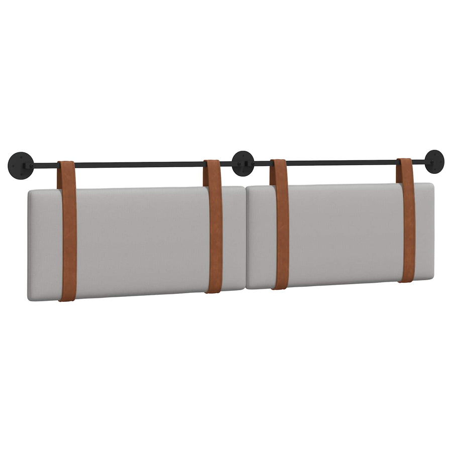 Hangend Hoofdeinde Effen Wolkengrijs 170 x 55 x 5 cm Antiek PU