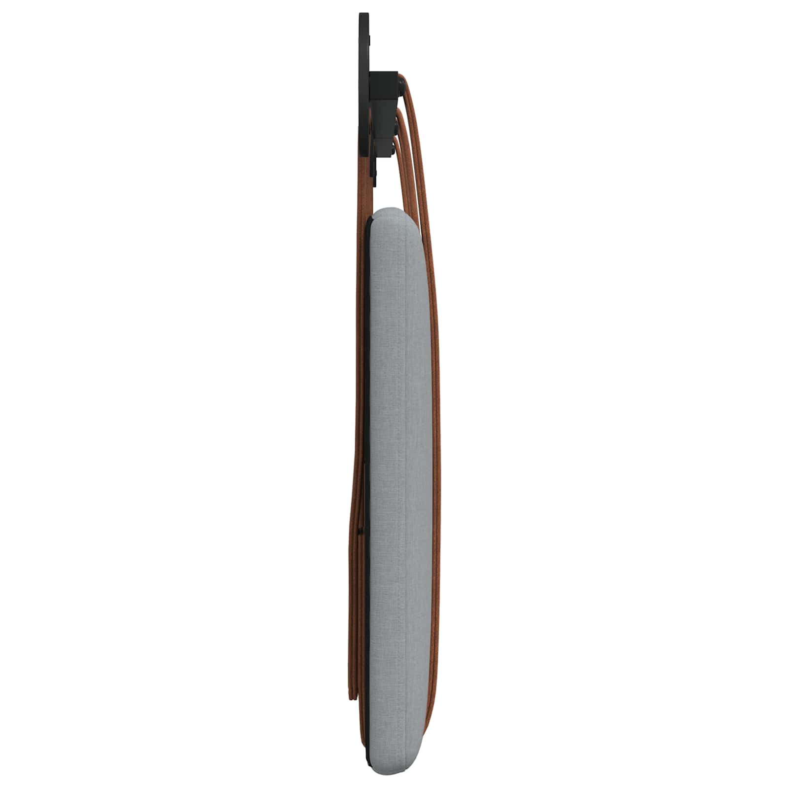 Hangend Hoofdeinde Effen Lichtgrijs 170 x 55 x 5 cm Antiek PU