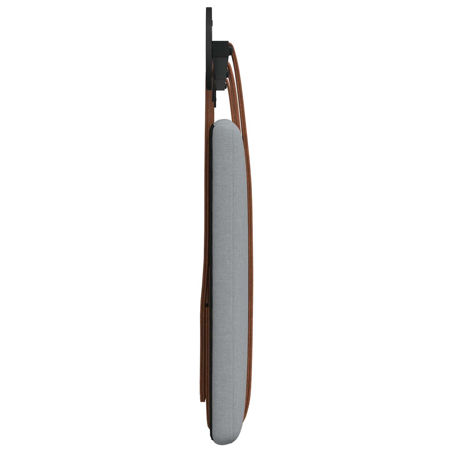 Hangend Hoofdeinde Effen Lichtgrijs 170 x 55 x 5 cm Antiek PU