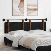 Hangend hoofdeinde 170x55x5 cm zwart antiek PU