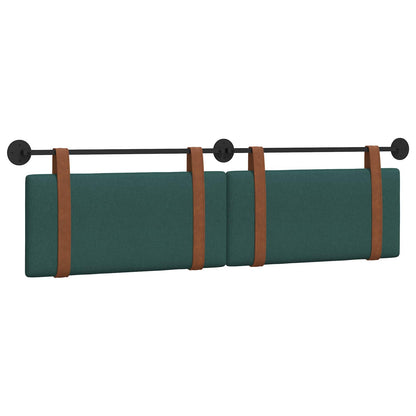 Hangend Hoofdeinde Effen Donkergroen 170 x 55 x 5 cm Antiek PU