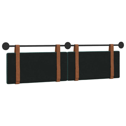 Hangend Hoofdeinde Effen Donkergroen 170 x 55 x 5 cm Antiek PU