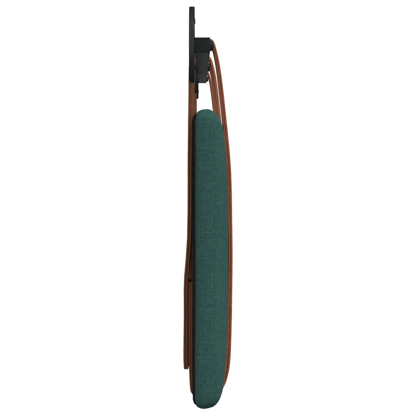 Hangend Hoofdeinde Effen Donkergroen 170 x 55 x 5 cm Antiek PU