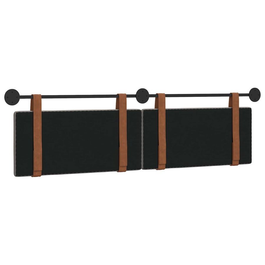 Hangend Hoofdeinde Effen Taupe 170 x 55 x 5 cm Antiek PU