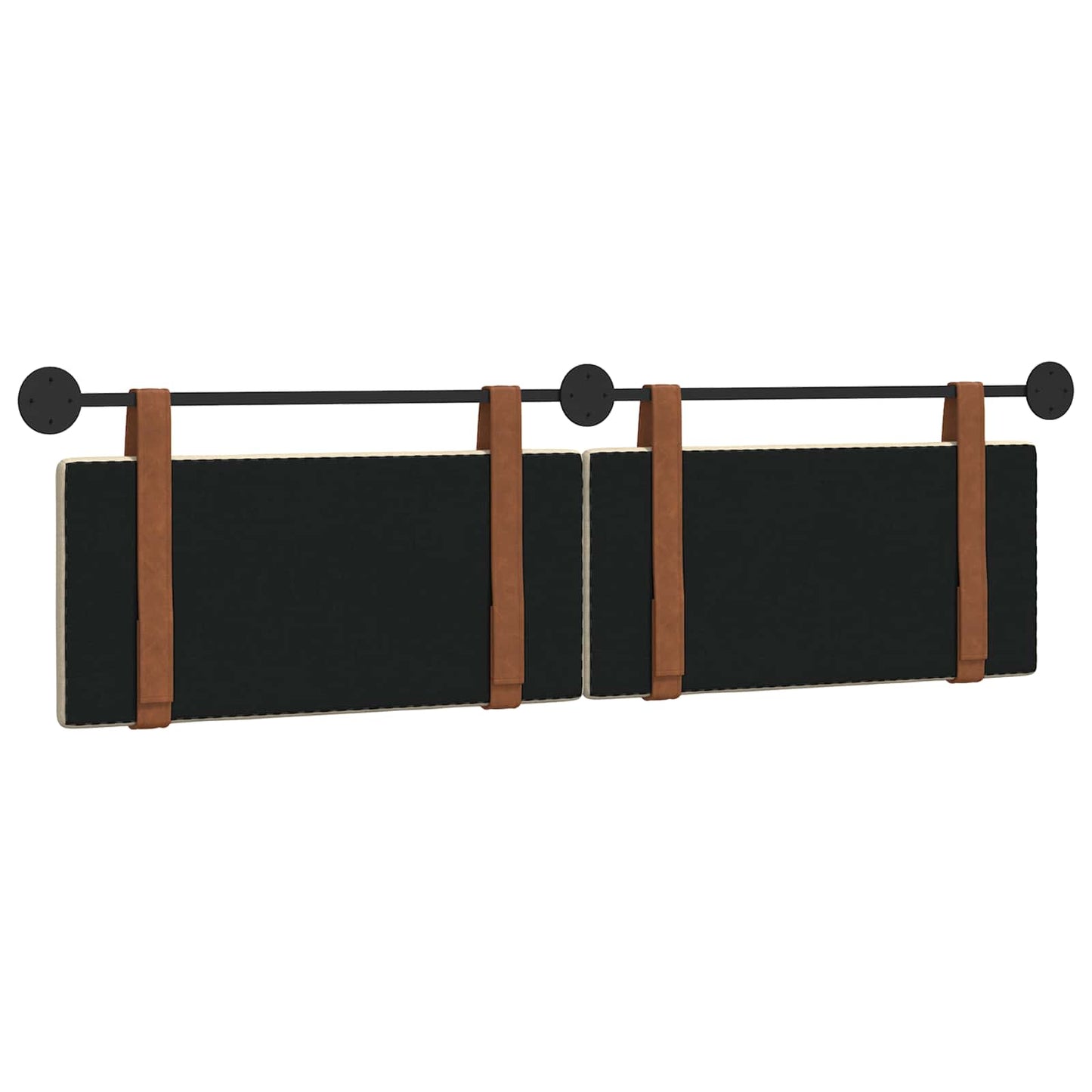 Hangend Hoofdeinde Effen Crème 170 x 55 x 5 cm Antiek PU