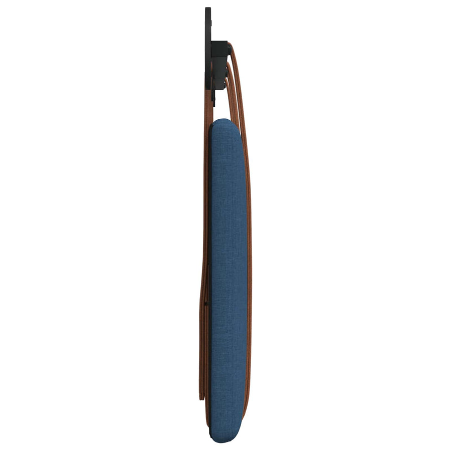 Hangend Hoofdeinde Effen Blauw 170 x 55 x 5 cm Antiek PU