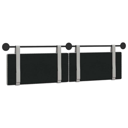 Hangend Hoofdeinde Effen Wolkengrijs 190 x 55 x 5 cm Stof