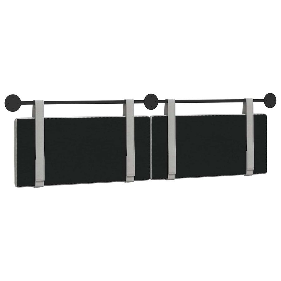 Hangend Hoofdeinde Effen Wolkengrijs 190 x 55 x 5 cm Stof