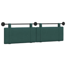 Hangend Hoofdeinde Effen Donkergroen 190 x 55 x 5 cm Stof
