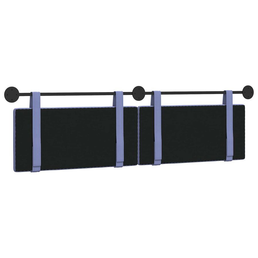 Hangend Hoofdeinde Effen Jeans Blauw 190 x 55 x 5 cm Stof