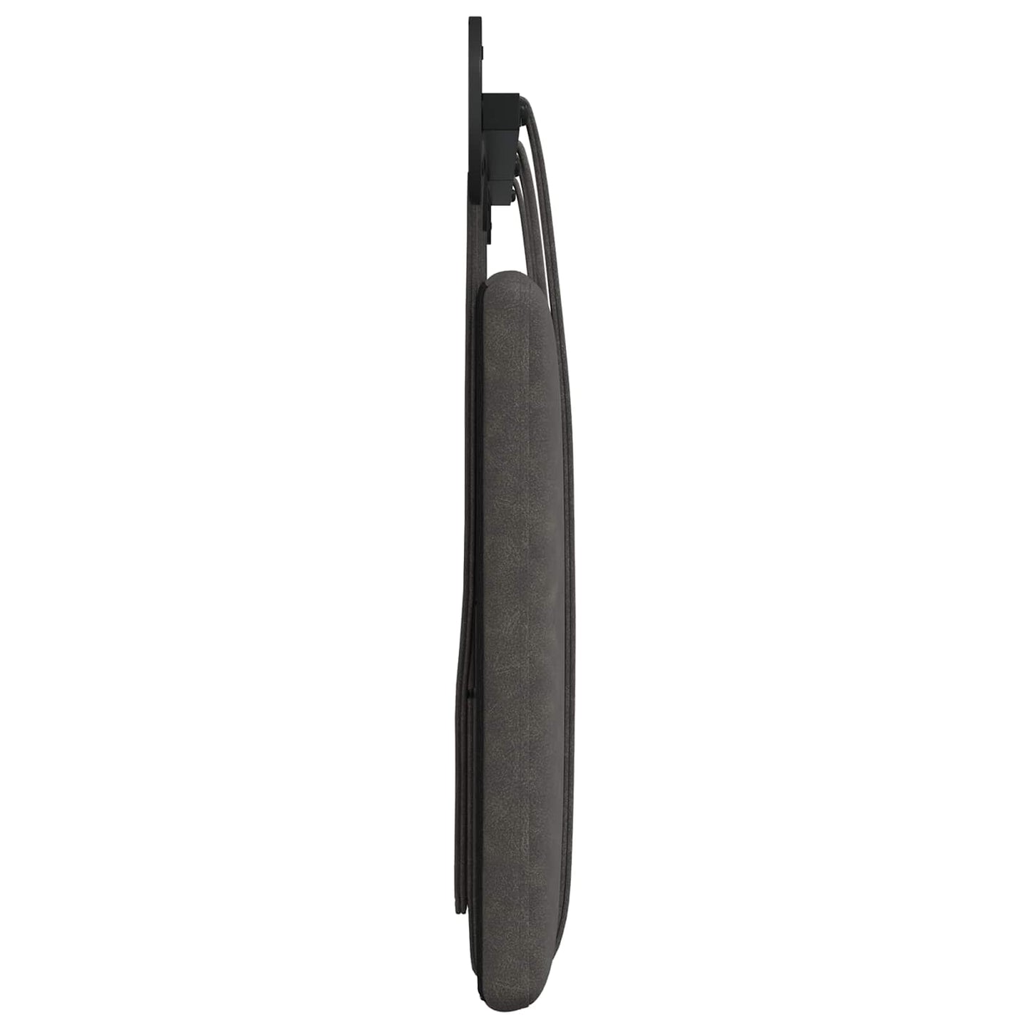 Hangend Hoofdeinde Effen Zwart 190 x 55 x 5 cm Antiek PU