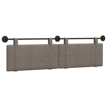 Hangend Hoofdeinde Effen Grijs 190 x 55 x 5 cm Antiek PU