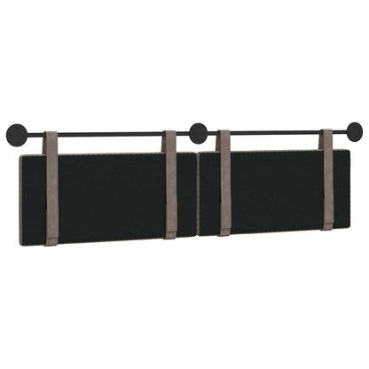 Hangend Hoofdeinde Effen Grijs 190 x 55 x 5 cm Antiek PU