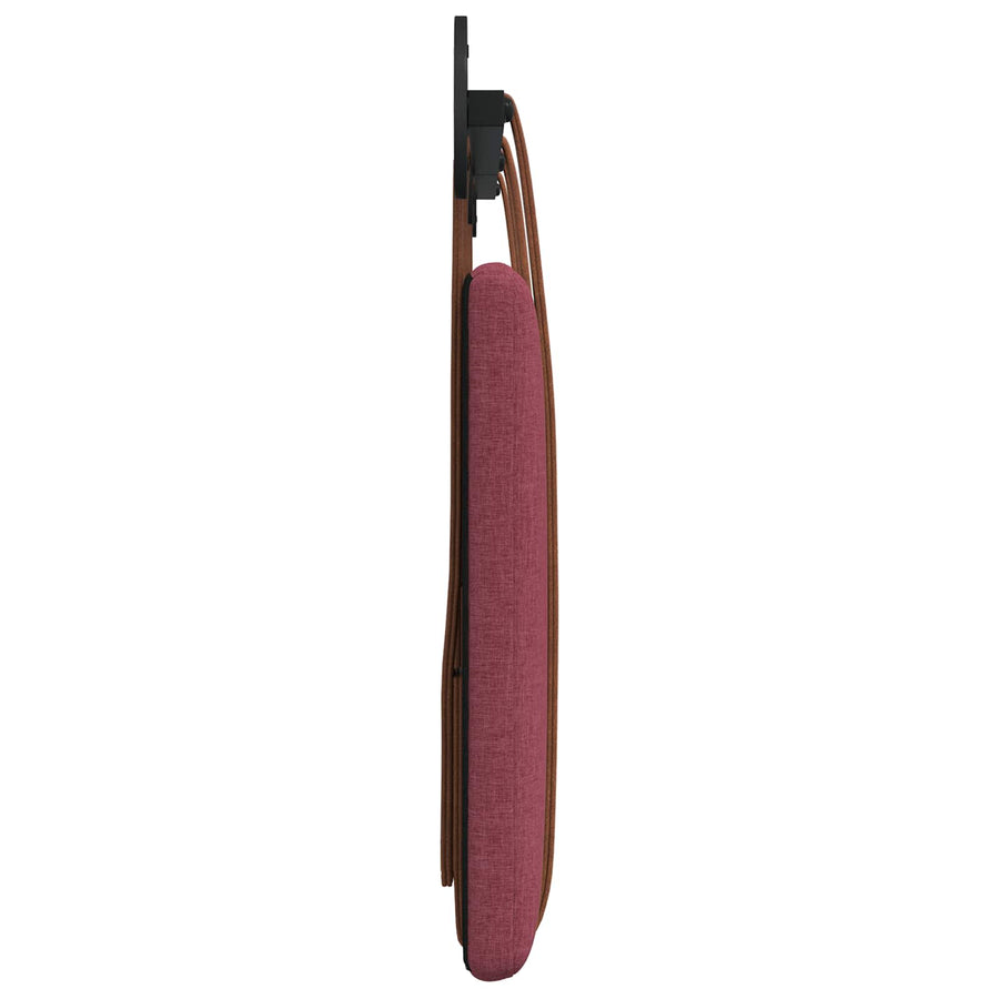 Hangend Hoofdeinde Effen Wijnrood 180 x 40 cm Bewerkt hout