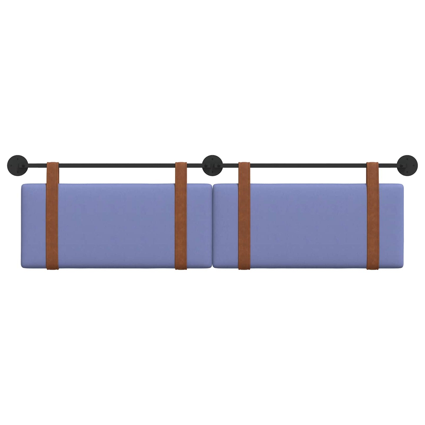 Hangend Hoofdeinde Effen Jeans Blauw 180 x 40 cm Bewerkt hout
