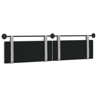 Hangend Hoofdeinde Effen Wolkengrijs 210 x 55 x 5 cm Stof