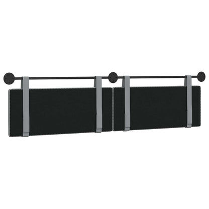 Hangend Hoofdeinde Effen Lichtgrijs 210 x 55 x 5 cm Stof
