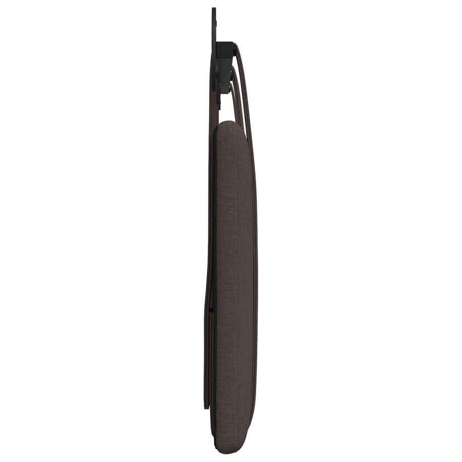 Hangend Hoofdeinde Effen Donkerbruin 210 x 55 x 5 cm Stof
