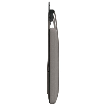 Hangend Hoofdeinde Wandgemonteerd Taupe 210 x 55 x 5 cm Stof