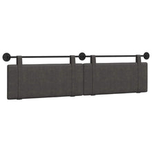 Hangend Hoofdeinde Effen Zwart 210 x 55 x 5 cm Antiek PU