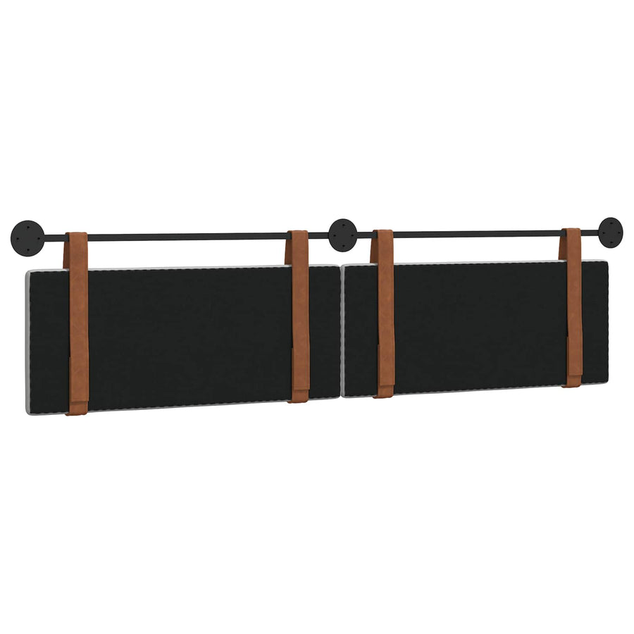 Hangend Hoofdeinde Effen Wolkengrijs 210 x 55 x 5 cm Antiek PU