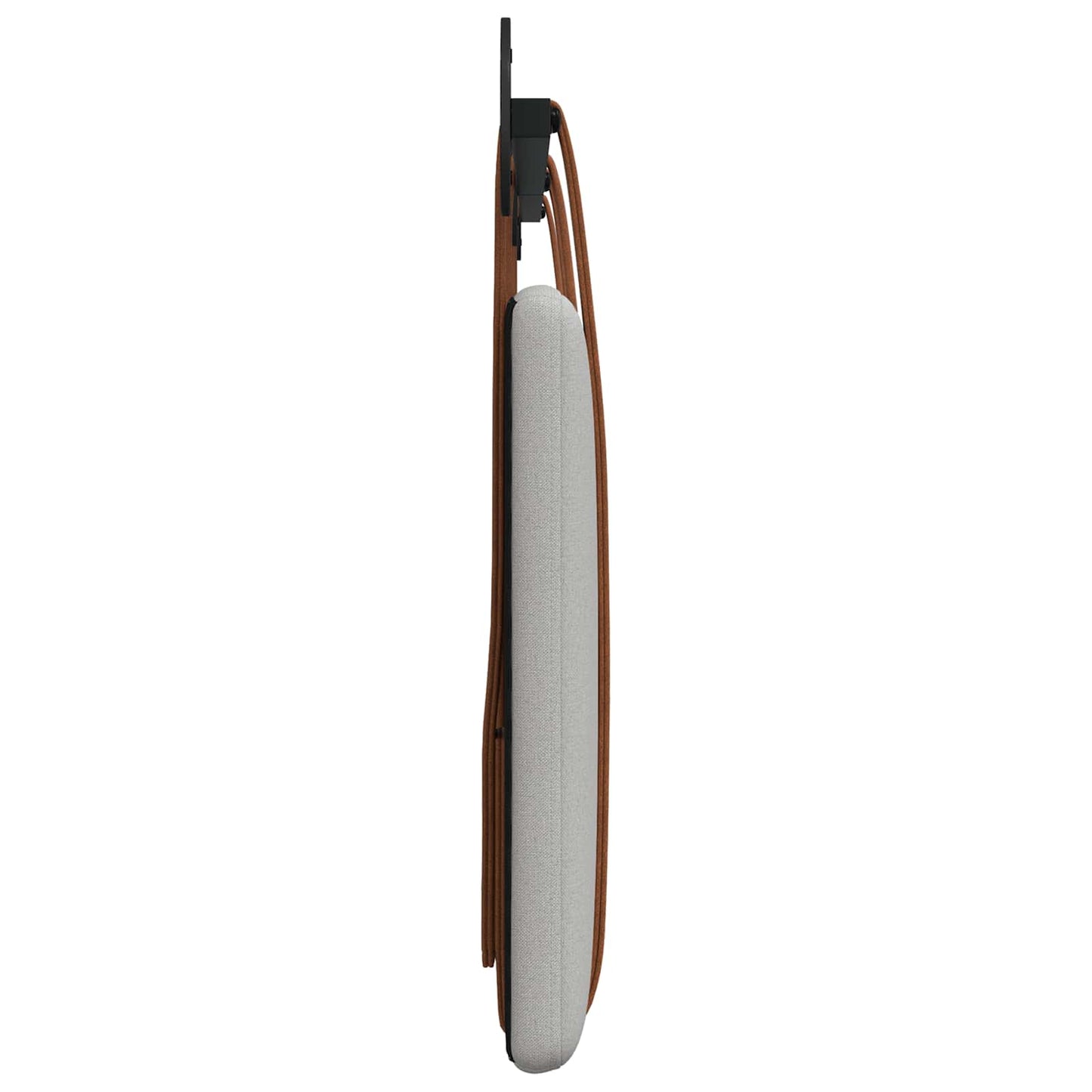 Hangend Hoofdeinde Effen Wolkengrijs 210 x 55 x 5 cm Antiek PU