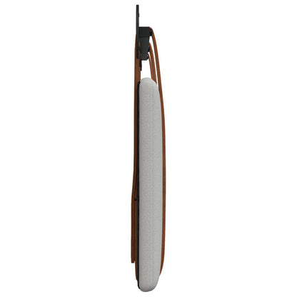 Hangend Hoofdeinde Effen Wolkengrijs 210 x 55 x 5 cm Antiek PU