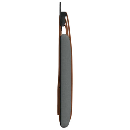 Hangend Hoofdeinde Effen Donkergrijs 210 x 55 x 5 cm Antiek PU
