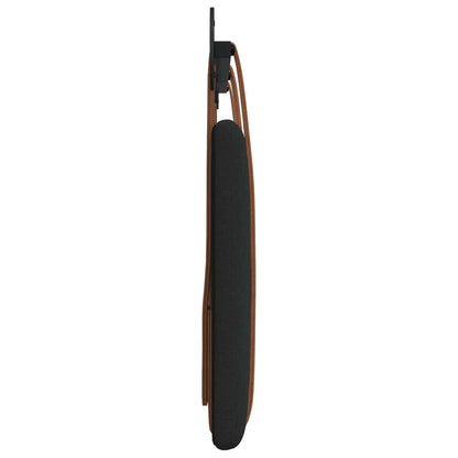 Hangend Hoofdeinde Effen Zwart 210 x 55 x 5 cm Antiek PU