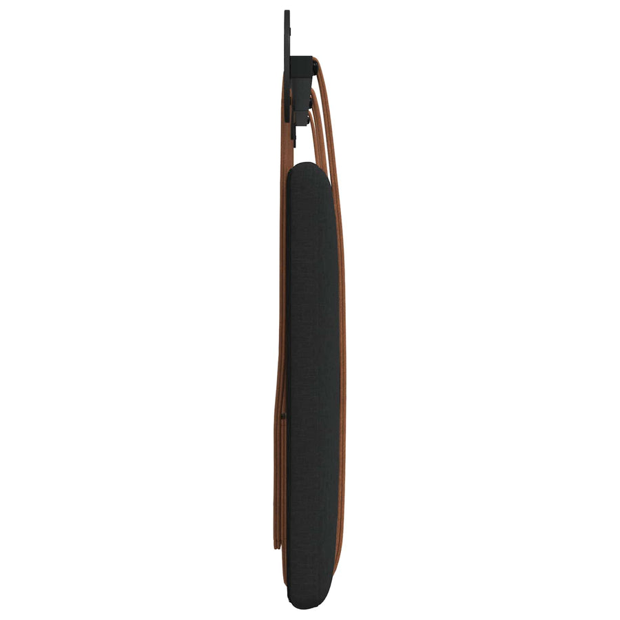 Hangend Hoofdeinde Effen Zwart 210 x 55 x 5 cm Antiek PU