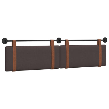 Hangend Hoofdeinde Effen Donkerbruin 210 x 55 x 5 cm Antiek PU