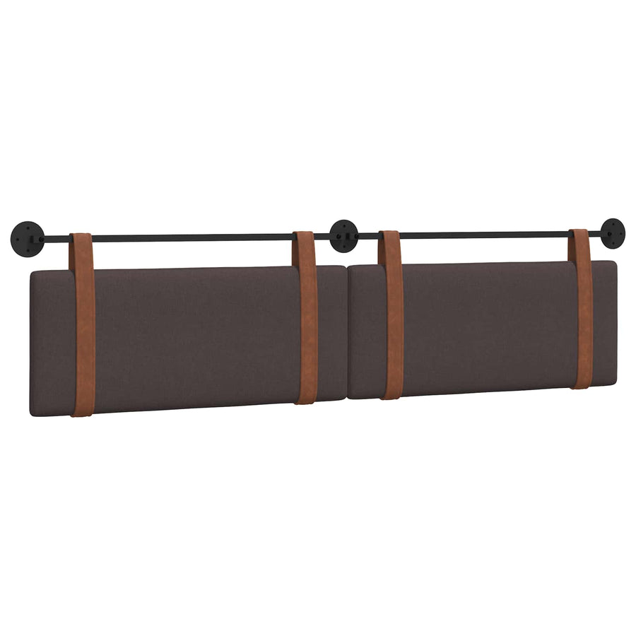 Hangend Hoofdeinde Effen Donkerbruin 210 x 55 x 5 cm Antiek PU