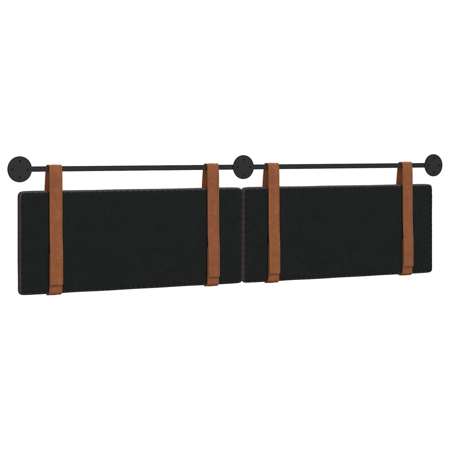 Hangend Hoofdeinde Effen Donkerbruin 210 x 55 x 5 cm Antiek PU