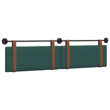 Hangend Hoofdeinde Effen Donkergroen 210 x 55 x 5 cm Antiek PU