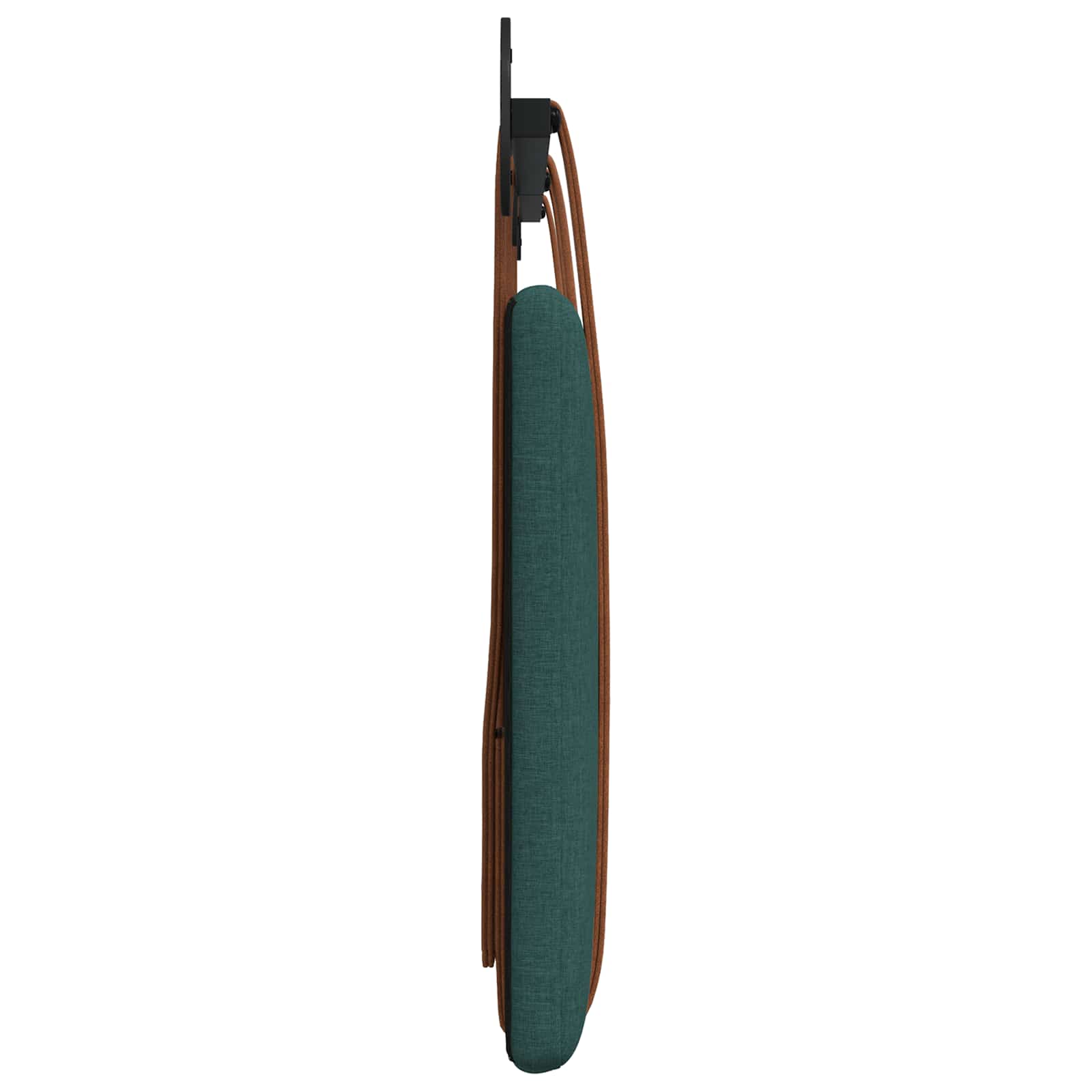 Hangend Hoofdeinde Effen Donkergroen 210 x 55 x 5 cm Antiek PU