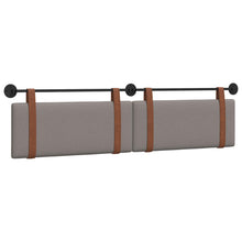 Hangend Hoofdeinde Effen Taupe 210 x 55 x 5 cm Antiek PU