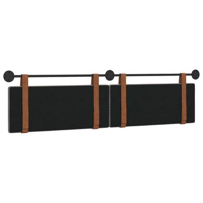 Hangend Hoofdeinde Effen Taupe 210 x 55 x 5 cm Antiek PU