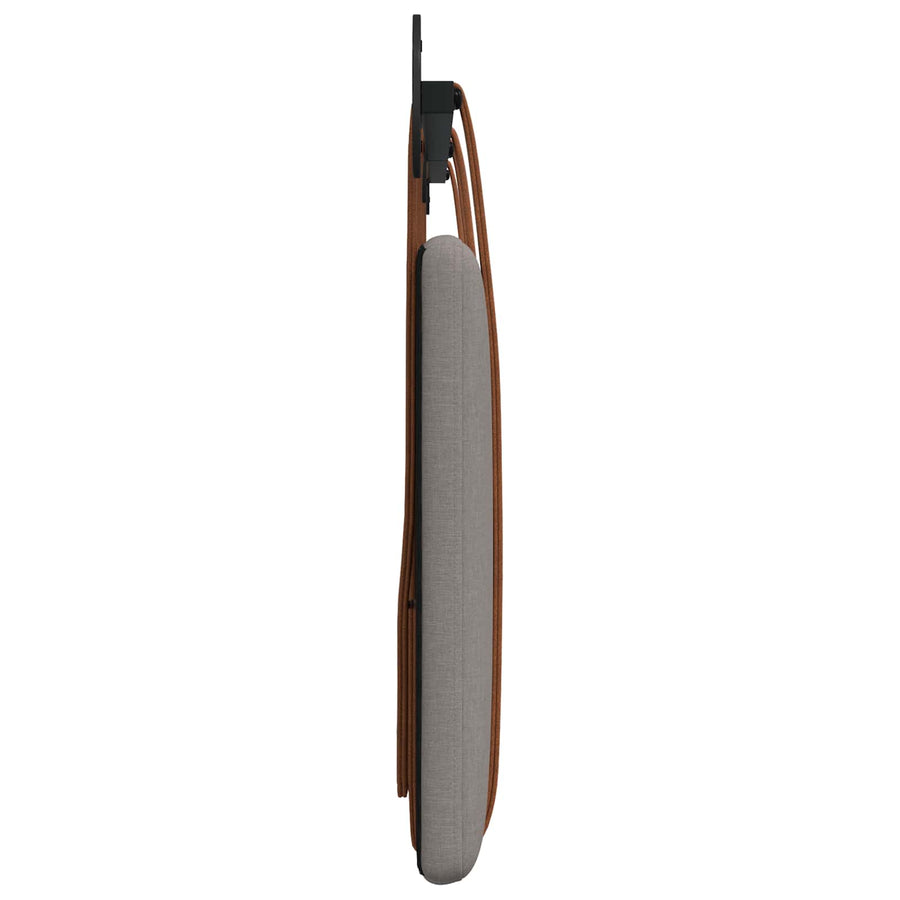 Hangend Hoofdeinde Effen Taupe 210 x 55 x 5 cm Antiek PU