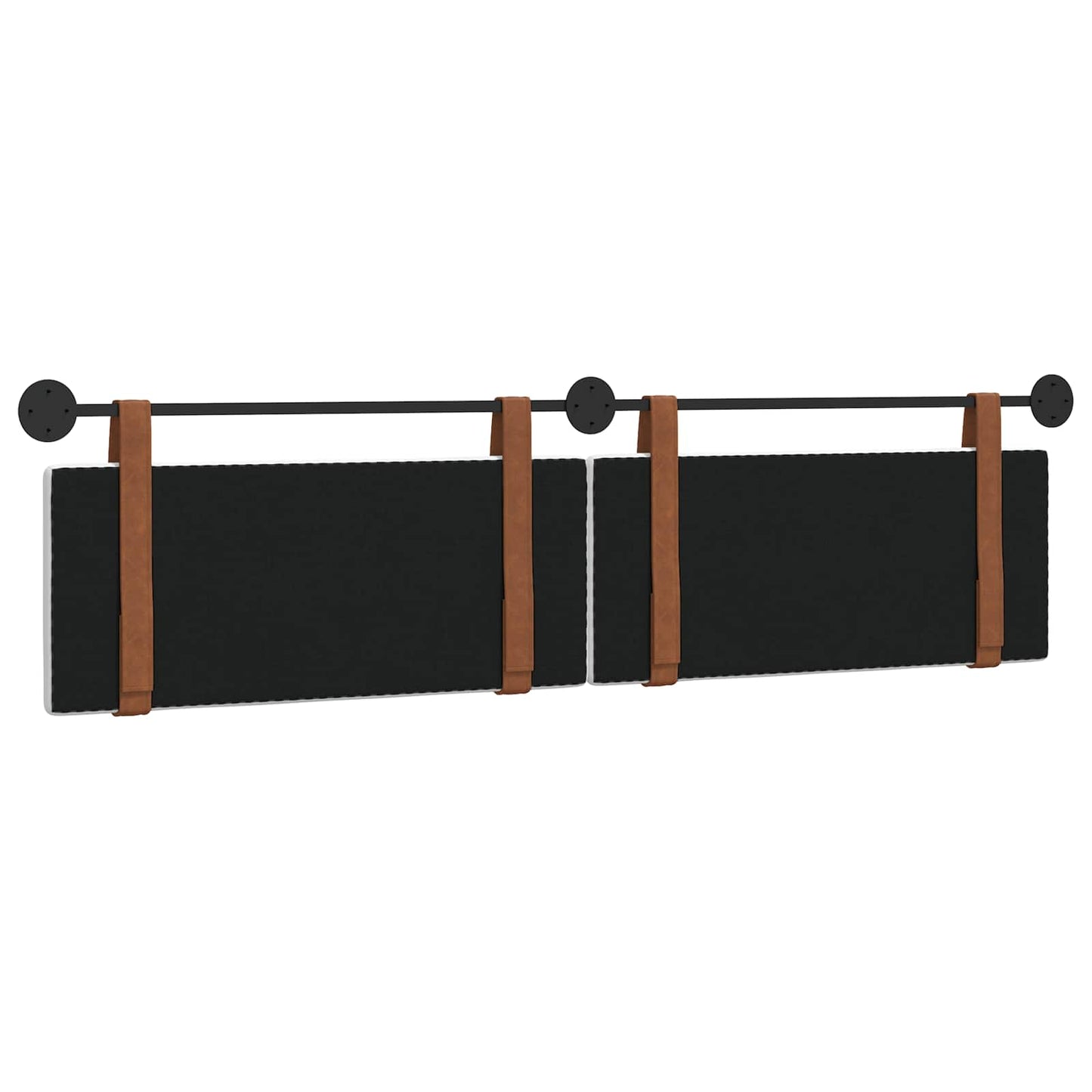 Hangend Hoofdeinde Wandgemonteerd Wit 210 x 55 x 5 cm Antiek PU