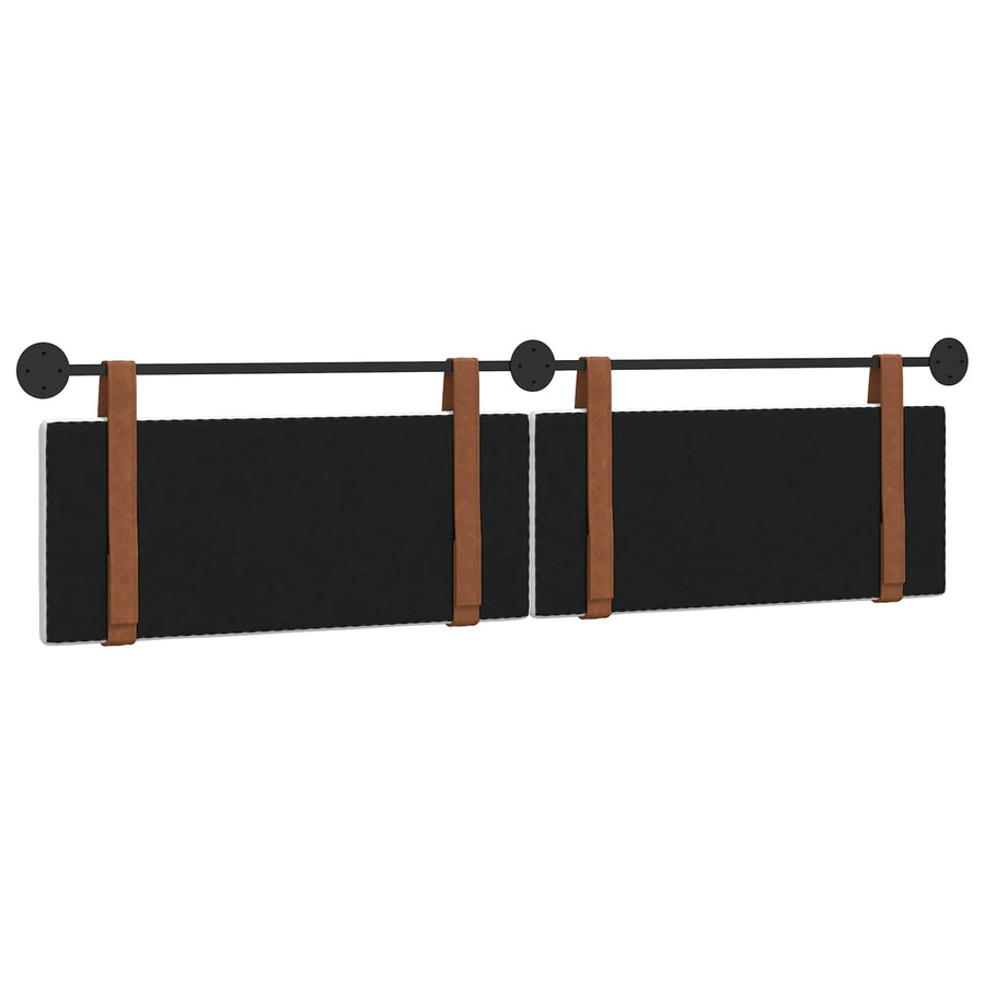 Hangend Hoofdeinde Wandgemonteerd Wit 210 x 55 x 5 cm Antiek PU